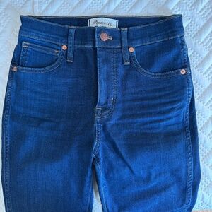Madewell Petite 10" High-Rise Skinny Jeans in Woodland Wash - Size 25P